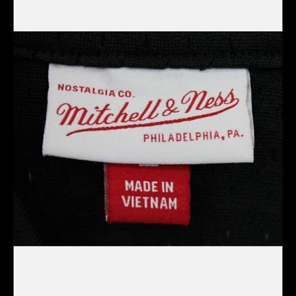 MITCHELL & NESS SIZE LARGE FULL ZIP BASEBALL JERSEY NWOT - Picture 8 of 10